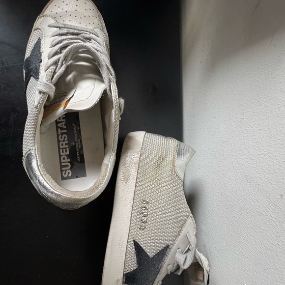 Golden Goose Superstar Sneakers with Black Star - Picture 3 of 5